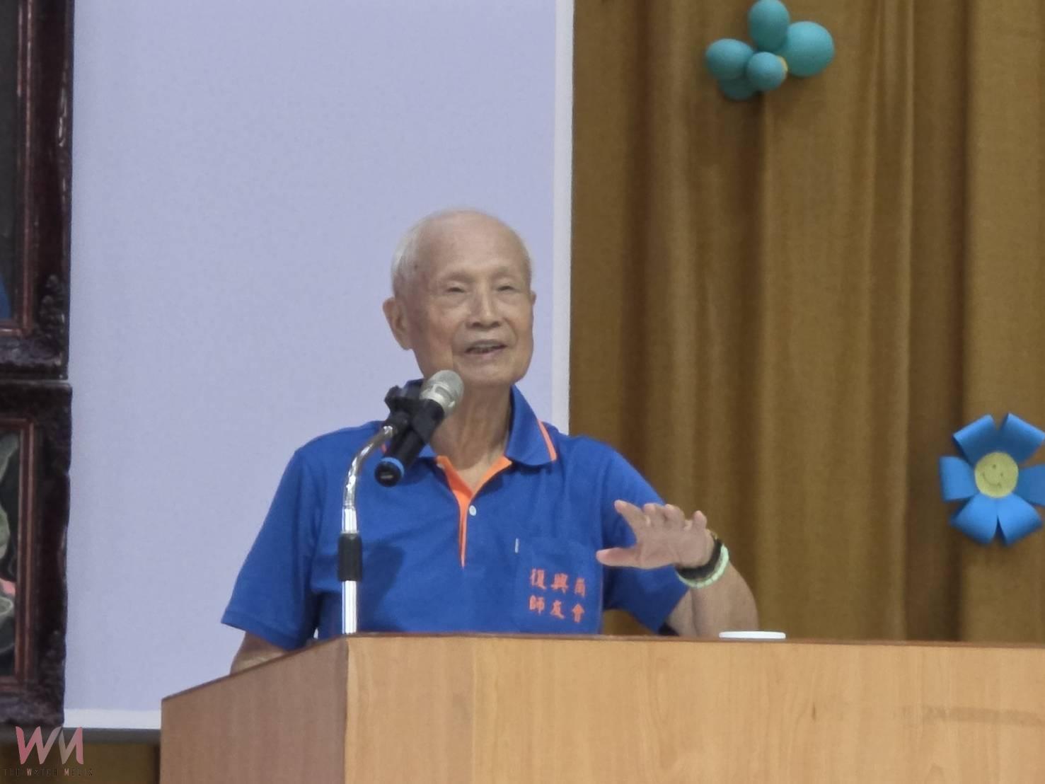 (有影片)/83歲林恆雄將軍親赴彰化榮家 談歷史教訓、呼籲國人要團結 - https://www.watchmedia01.com