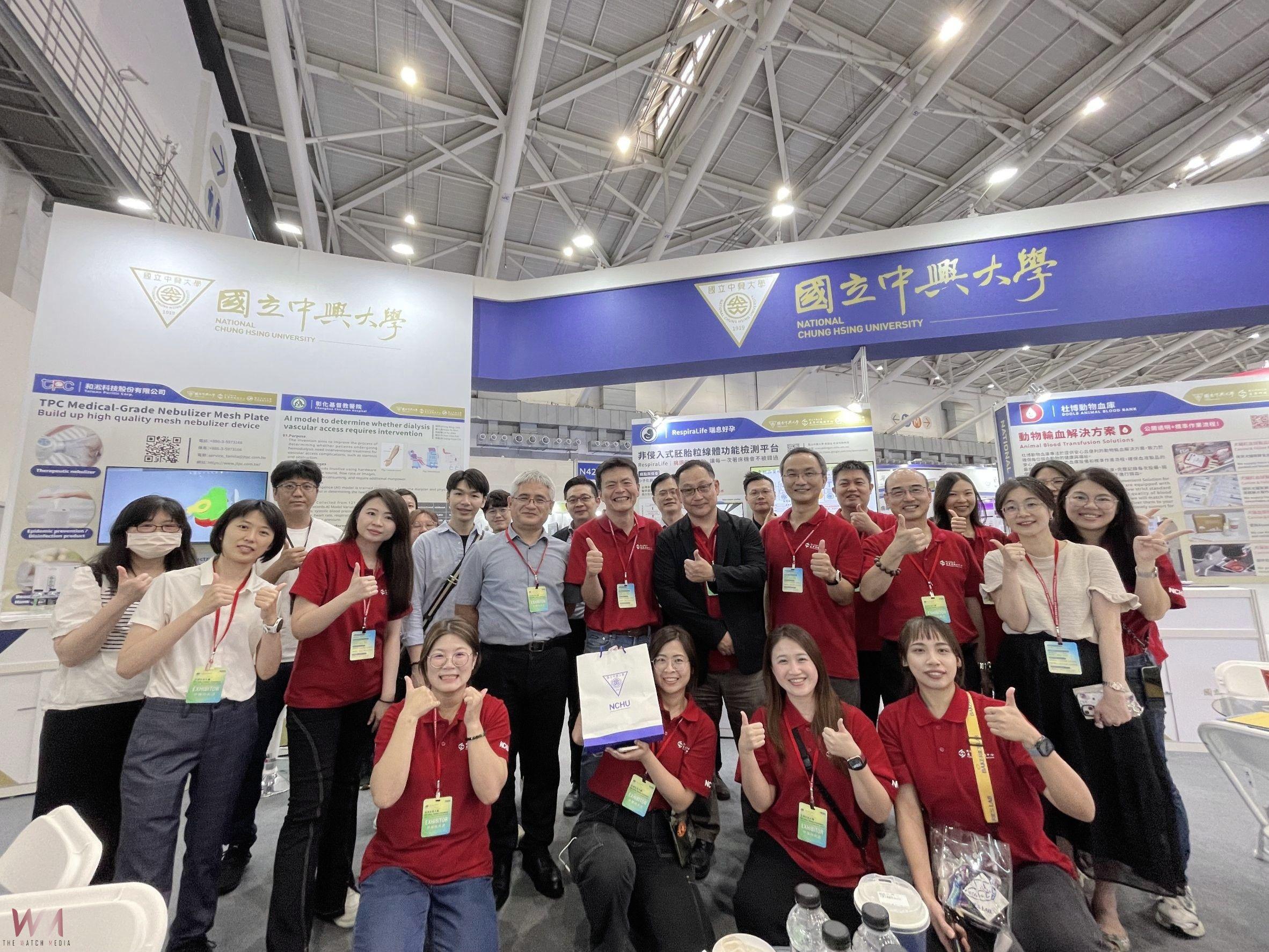 2025亞洲生技大展　中興大學攜手新創展現卓越成果 - https://www.watchmedia01.com