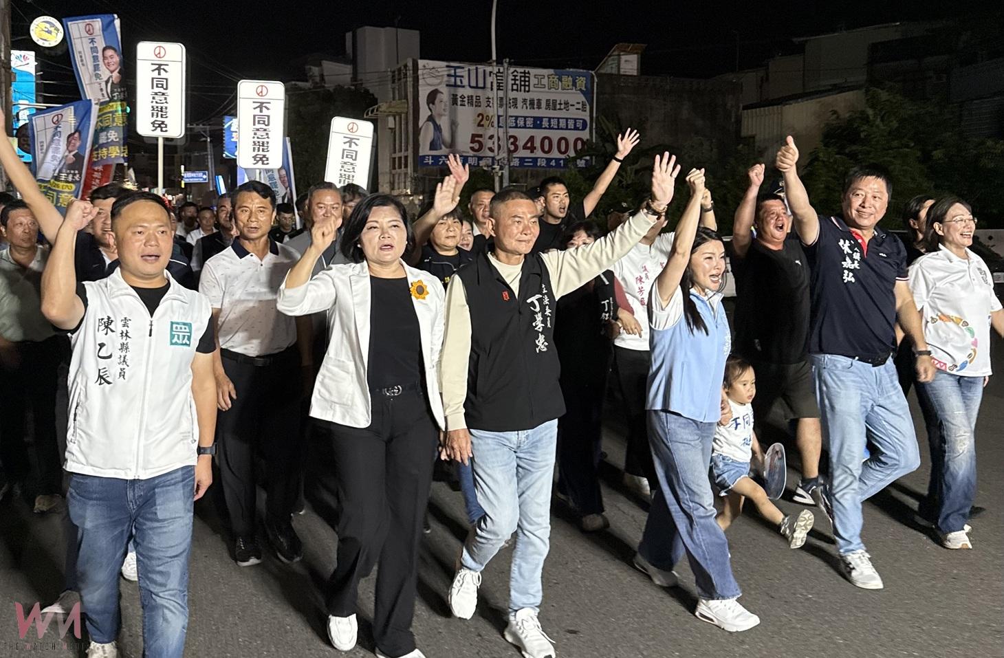 丁學忠選前之夜虎尾掃街　萬人力挺不同意罷免 - https://www.watchmedia01.com
