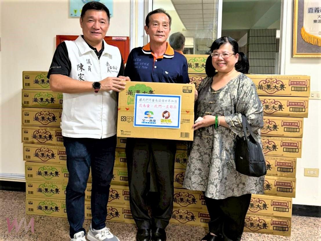 為消防員加油打氣　嘉市議員偕同民間力量慰勞打火英雄 - https://www.watchmedia01.com