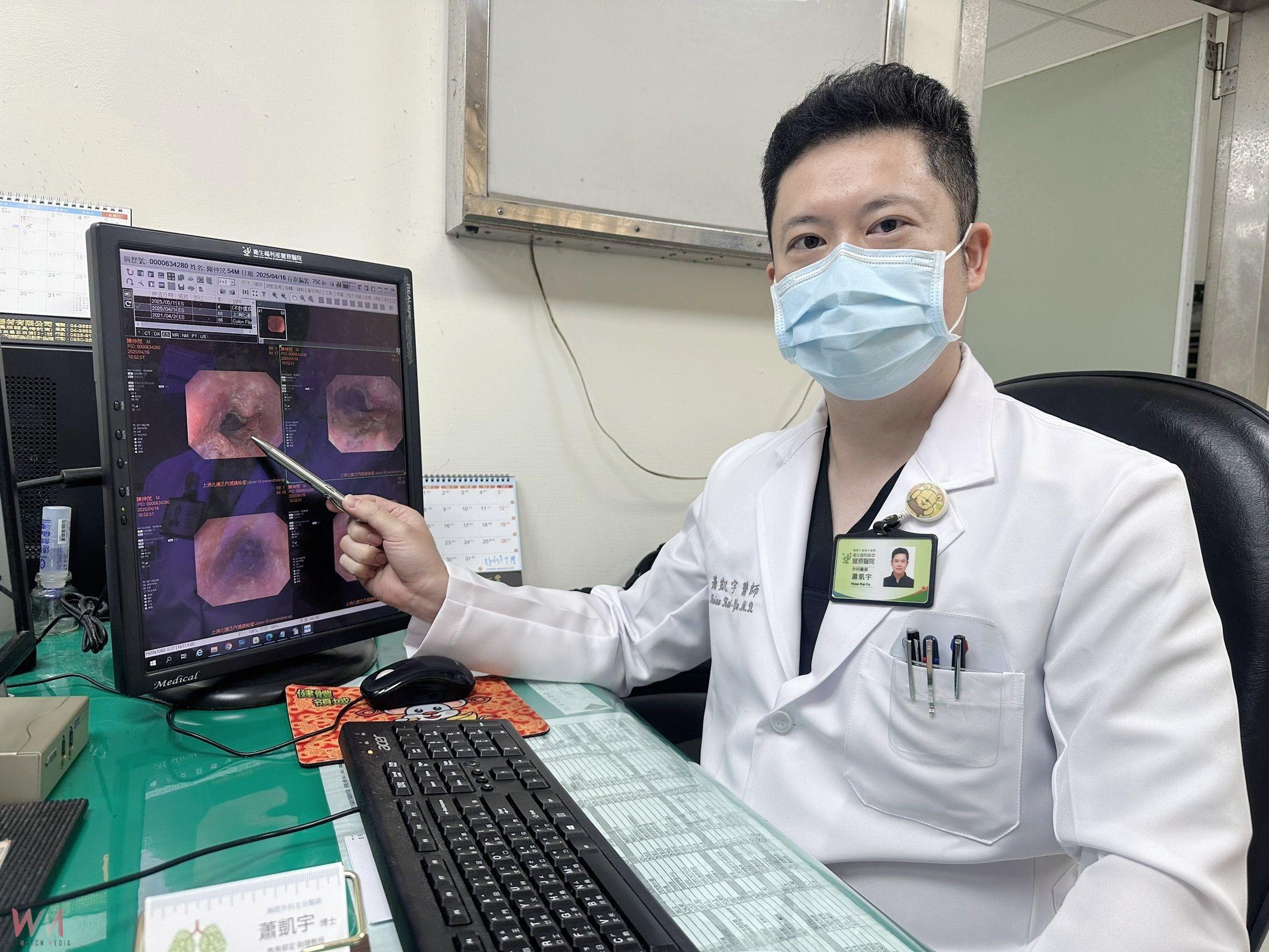 吞嚥困難竟同時罹食道、肺腺雙癌　豐原醫3個月成功治療根除 - https://www.watchmedia01.com
