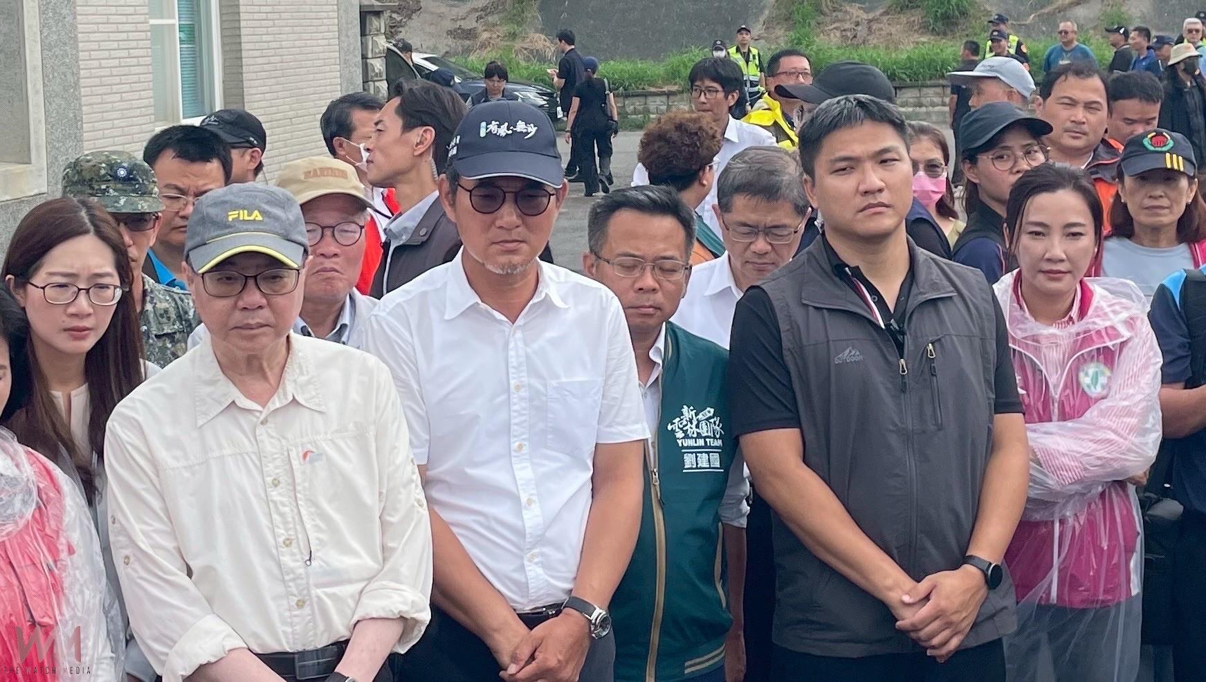卓榮泰勘災雲林水林　推六年千億治水計畫 - https://www.watchmedia01.com