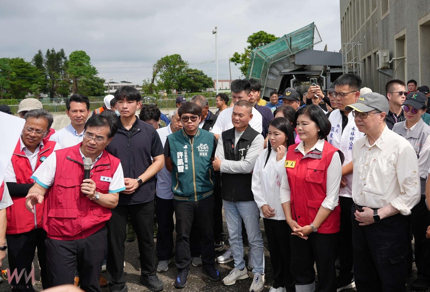 雲林水患重創 卓榮泰深入災區　張縣長籲中央加速治水支持 - https://www.watchmedia01.com