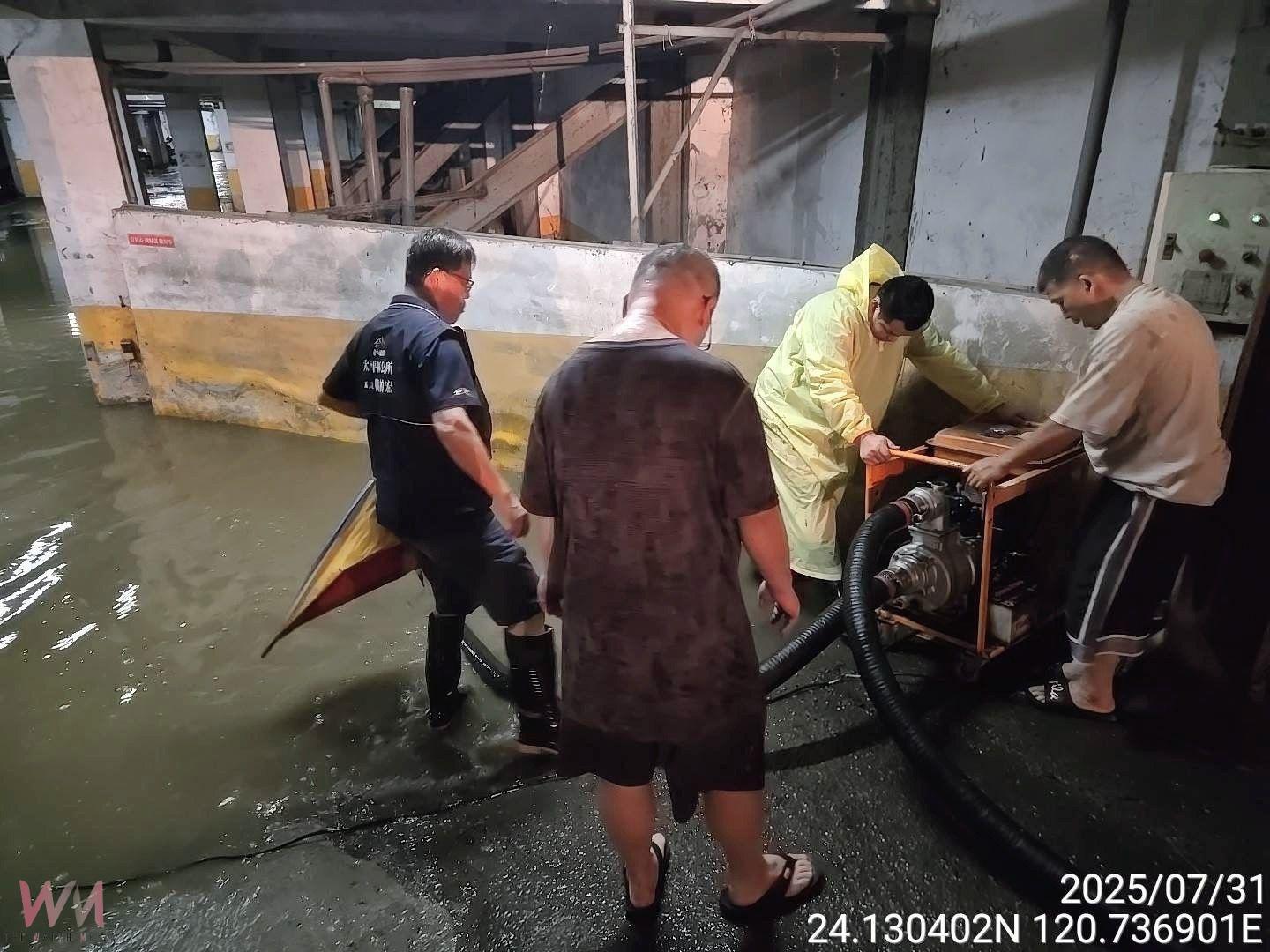 社區大樓地下室積水　太平區里長機警通報移車 關鍵時刻基層溫馨守護 - https://www.watchmedia01.com