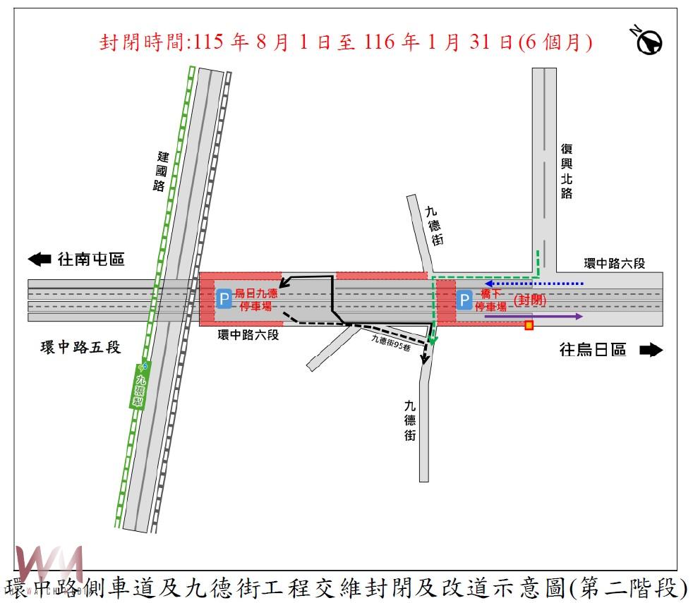 烏日九德區段徵收工程全面啟動　中市地政局：環中路六段三階段封閉拓寬作業 - https://www.watchmedia01.com