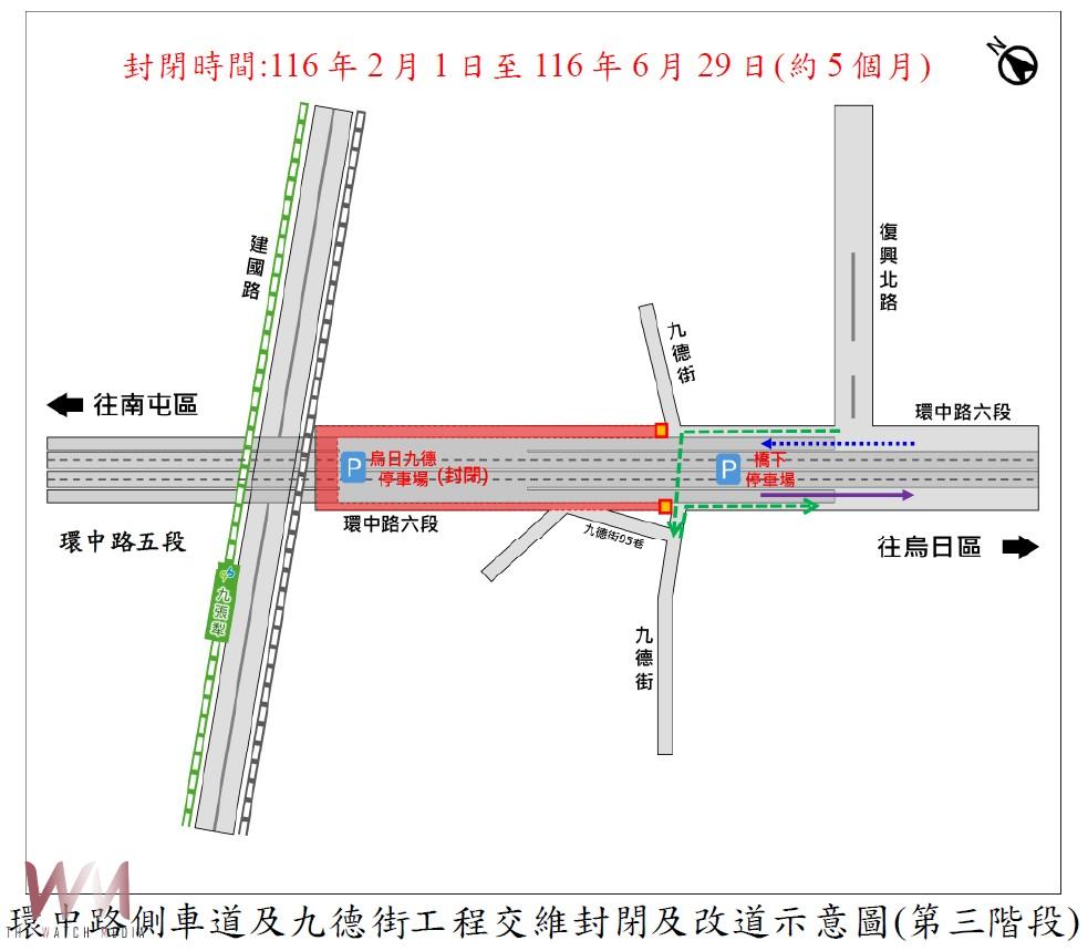 烏日九德區段徵收工程全面啟動　中市地政局：環中路六段三階段封閉拓寬作業 - https://www.watchmedia01.com