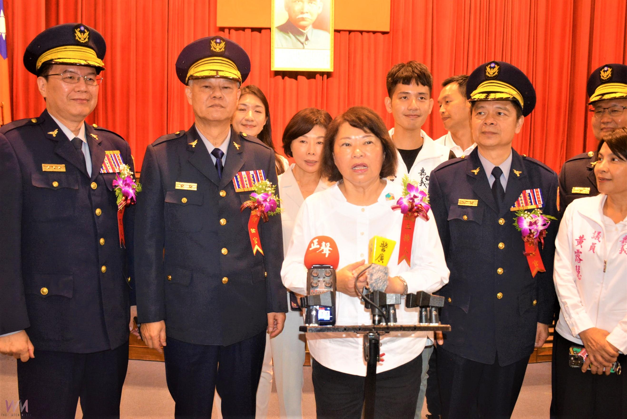 嘉市警局卸、新任局長交接　期勉帶領團隊、守護嘉園 - https://www.watchmedia01.com