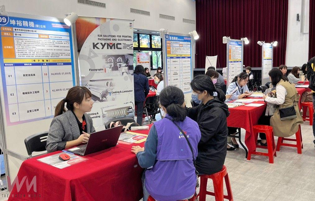 台中精密機械科技創新園區8/9徵才　勞工局：釋出逾280個職缺 - https://www.watchmedia01.com