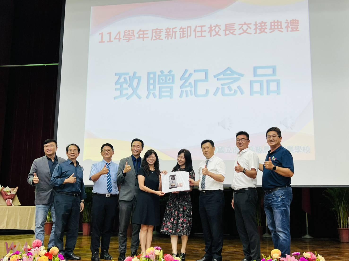 虎尾農工迎百年新章　張嘉惠成首位女校長接棒 - https://www.watchmedia01.com