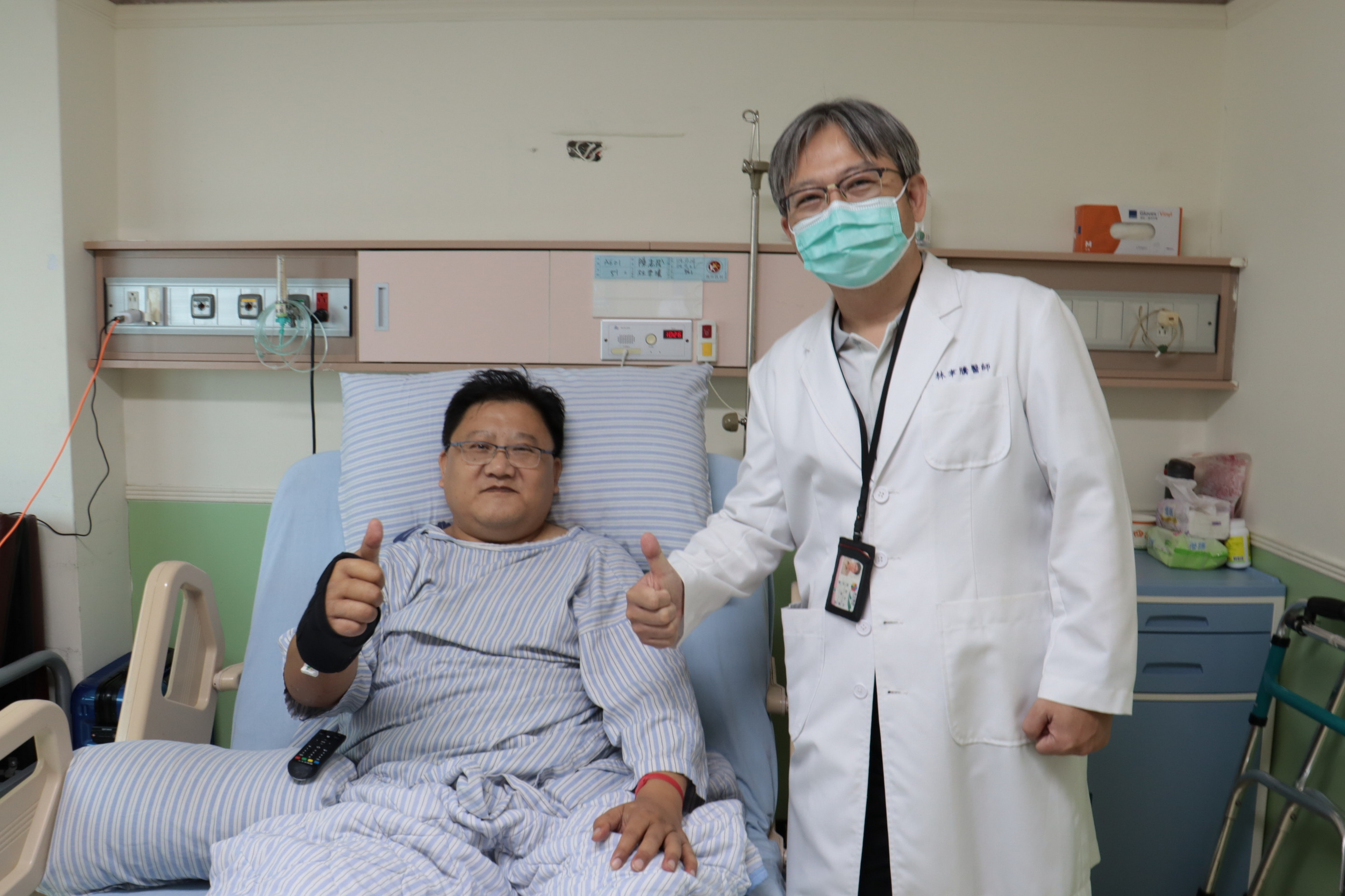 （有影片）／國道清潔工被撞好險！彰化醫院施微創手術重獲自由呼吸 - https://www.watchmedia01.com