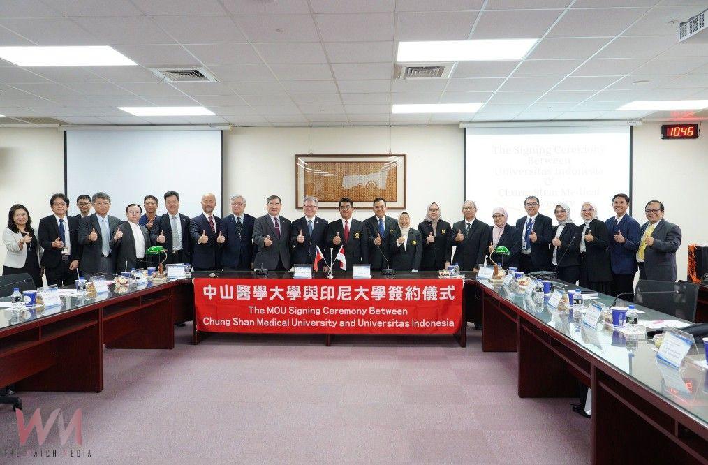 強化國際能見度！中山醫大攜手印尼大學簽署MOU　推動新南向口腔醫療合作計畫 - https://www.watchmedia01.com