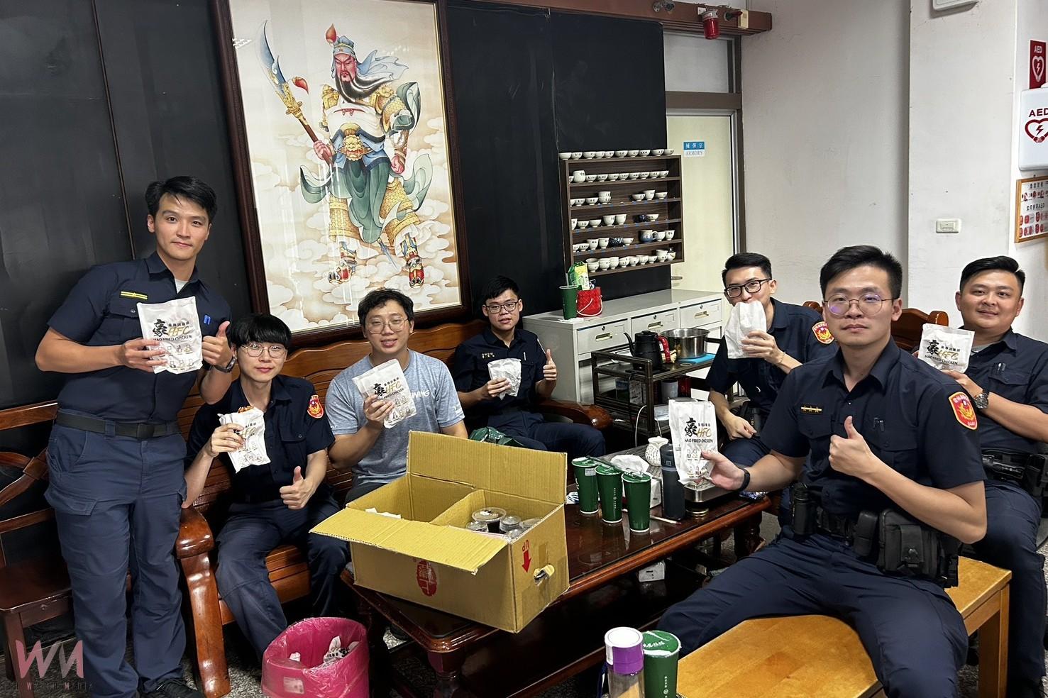 雞排飄香溫暖員警身心　西螺分局父親節同樂謝警辛勞 - https://www.watchmedia01.com