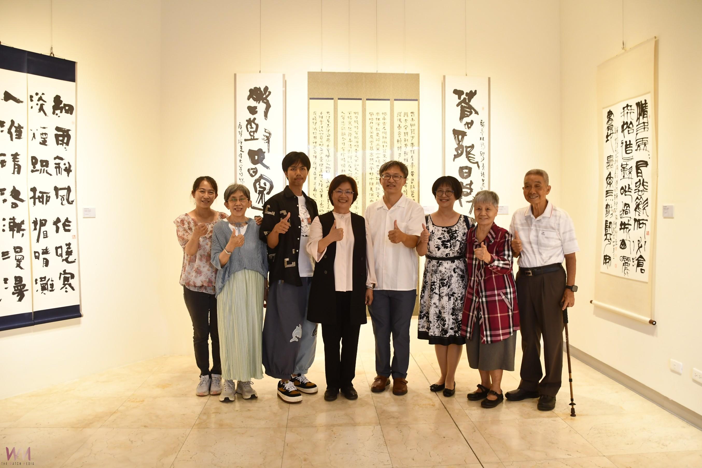 （有影片）／彰化縣美術家接力展115棒　大塊無盡—張倍源書法創作展 - https://www.watchmedia01.com
