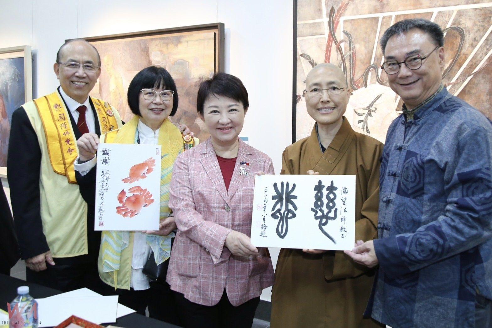 榮耀台灣！「大墩美展」赴澳開展眾星雲集　盧秀燕：台中藝術躍上國際舞台 - https://www.watchmedia01.com