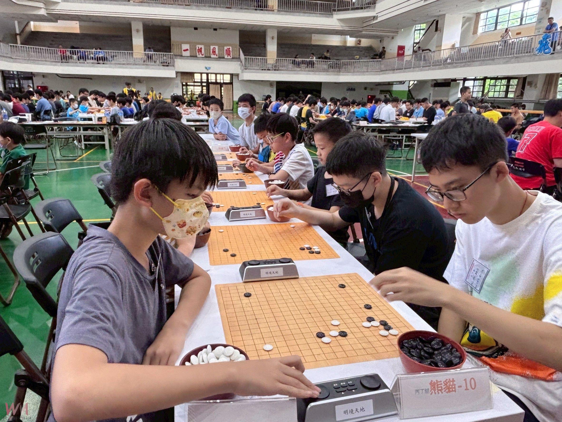 提升競技全民化！台中主委盃圍棋首次團體戰　逾200名棋友組隊鬥智 - https://www.watchmedia01.com