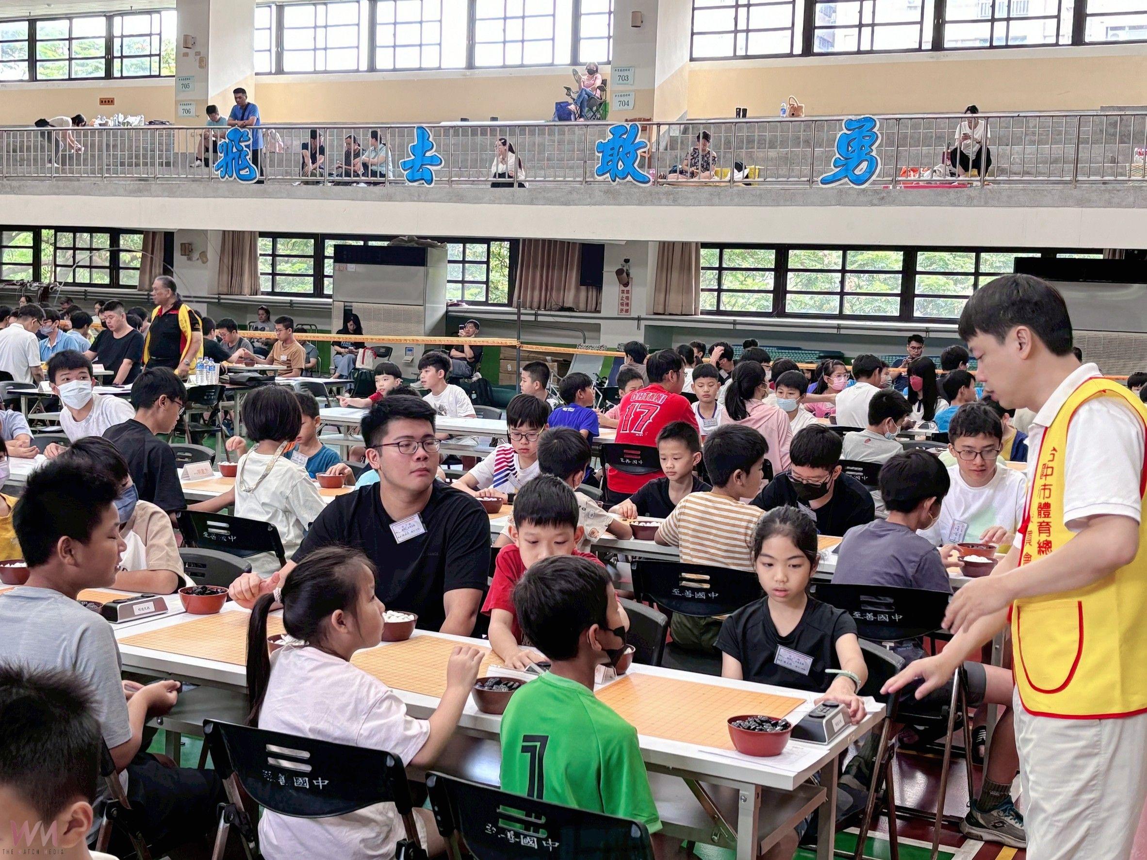 提升競技全民化！台中主委盃圍棋首次團體戰　逾200名棋友組隊鬥智 - https://www.watchmedia01.com