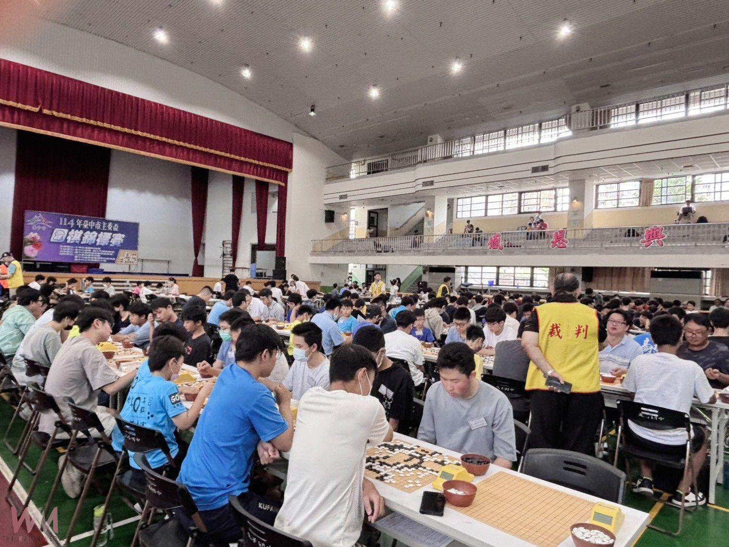 提升競技全民化！台中主委盃圍棋首次團體戰　逾200名棋友組隊鬥智 - https://www.watchmedia01.com