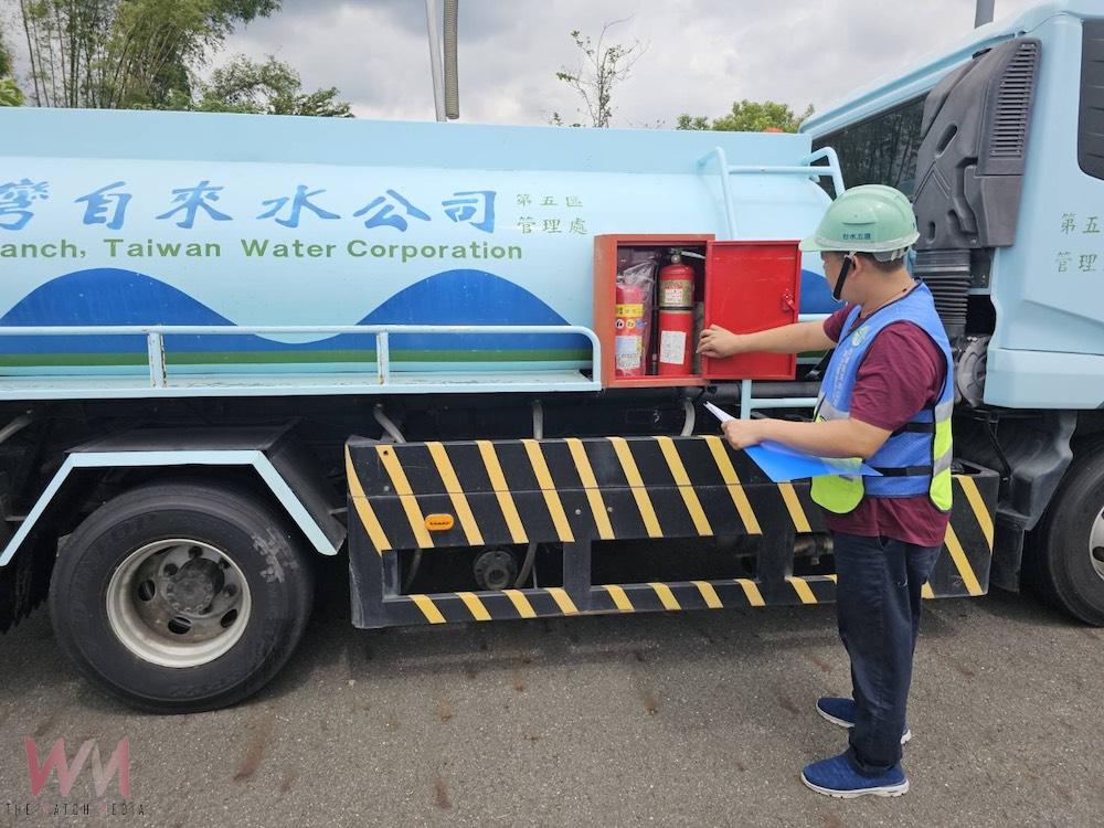台灣自來水股份有限公司第五區管理處因應「楊柳颱風」來襲，已配合各縣市先期完成整備。（圖/台水公司第五區管理處提供）