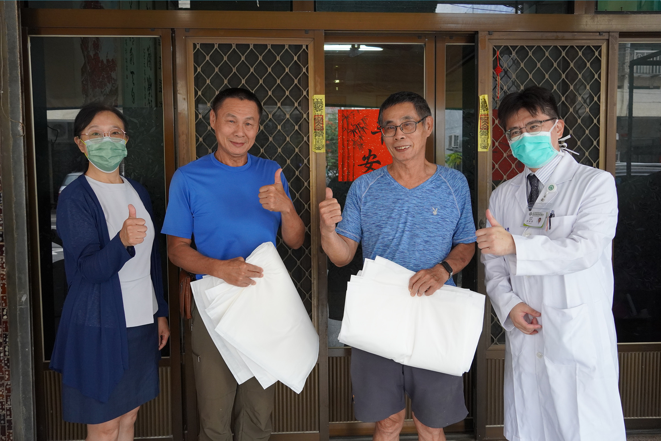 （有影片）／颱風前暖心行動！鹿基贈50袋科技沙包　助鄰居防水患 - https://www.watchmedia01.com