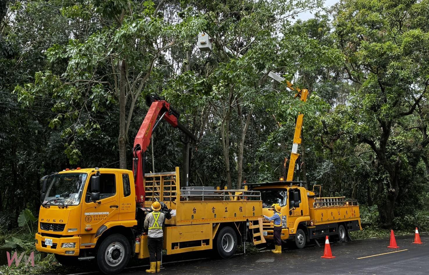 楊柳颱風襲雲林八千戶停電 台電連夜搶修今晚11時前修復 - https://www.watchmedia01.com