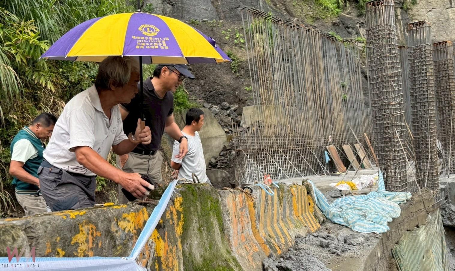古坑草嶺邊坡滑落威脅交通 劉建國促加速搶修保安全 - https://www.watchmedia01.com