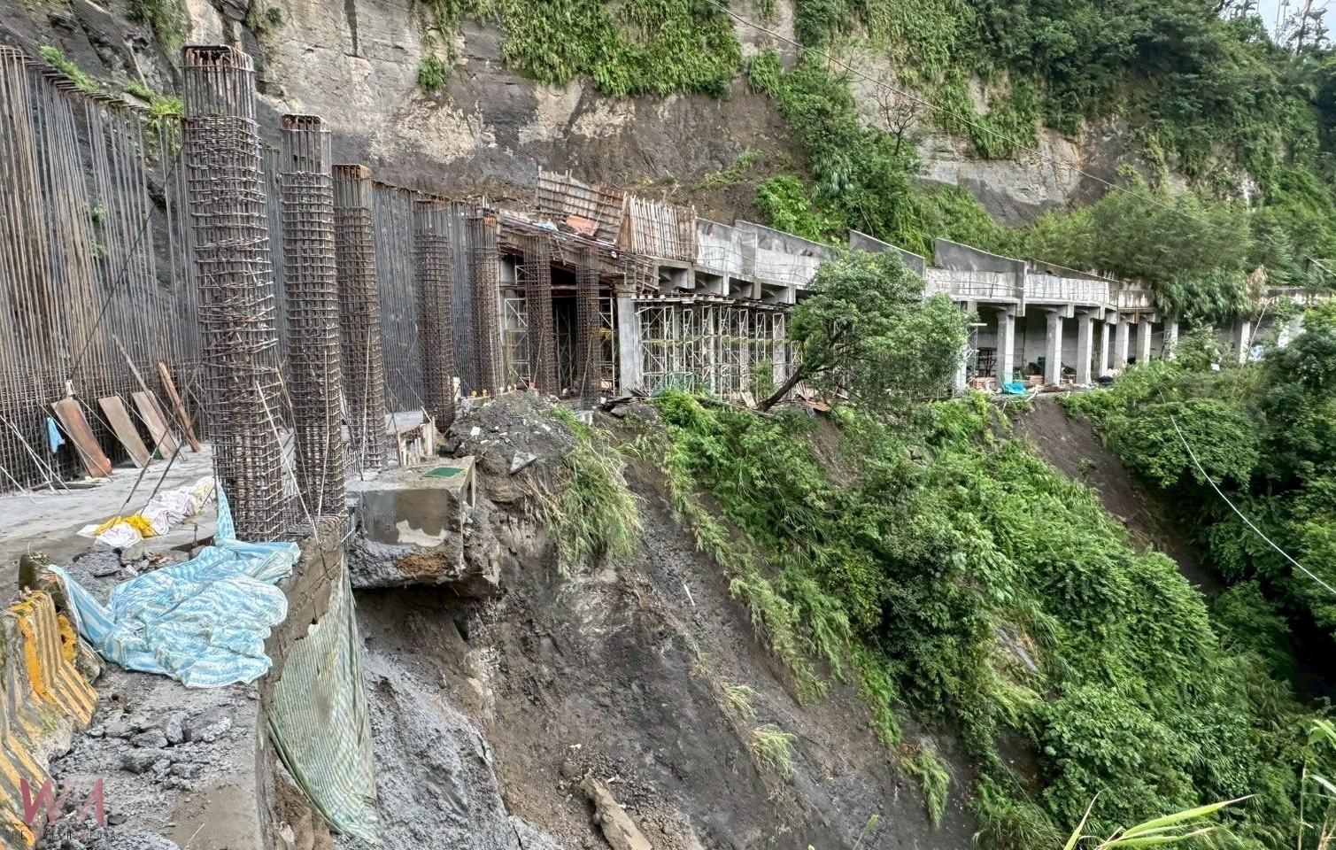 古坑草嶺邊坡滑落威脅交通　劉建國促加速搶修保安全 - https://www.watchmedia01.com