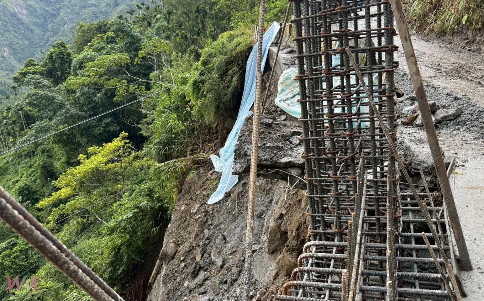 古坑草嶺邊坡滑落威脅交通　劉建國促加速搶修保安全 - https://www.watchmedia01.com