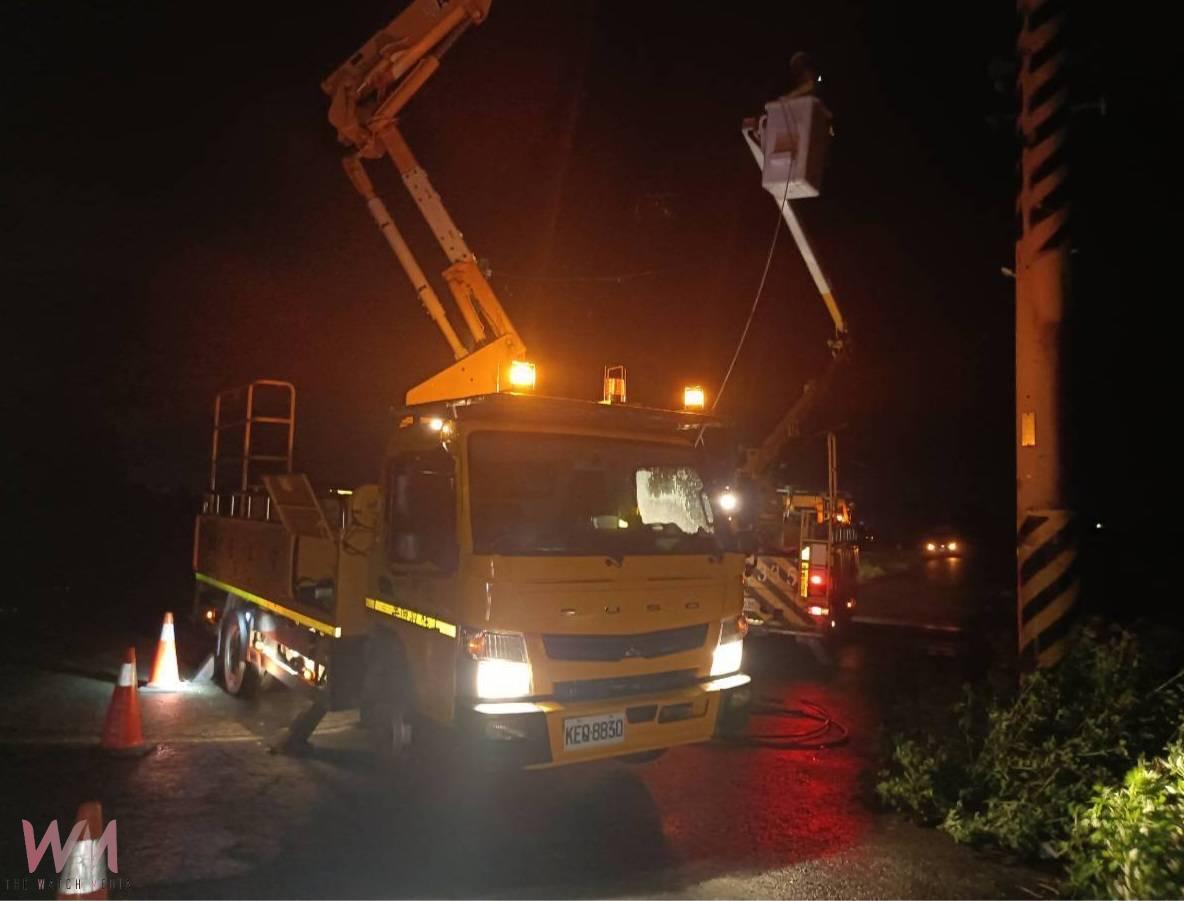 台電正全力動員 積極搶修沿海楊柳颱風災後供電 - https://www.watchmedia01.com
