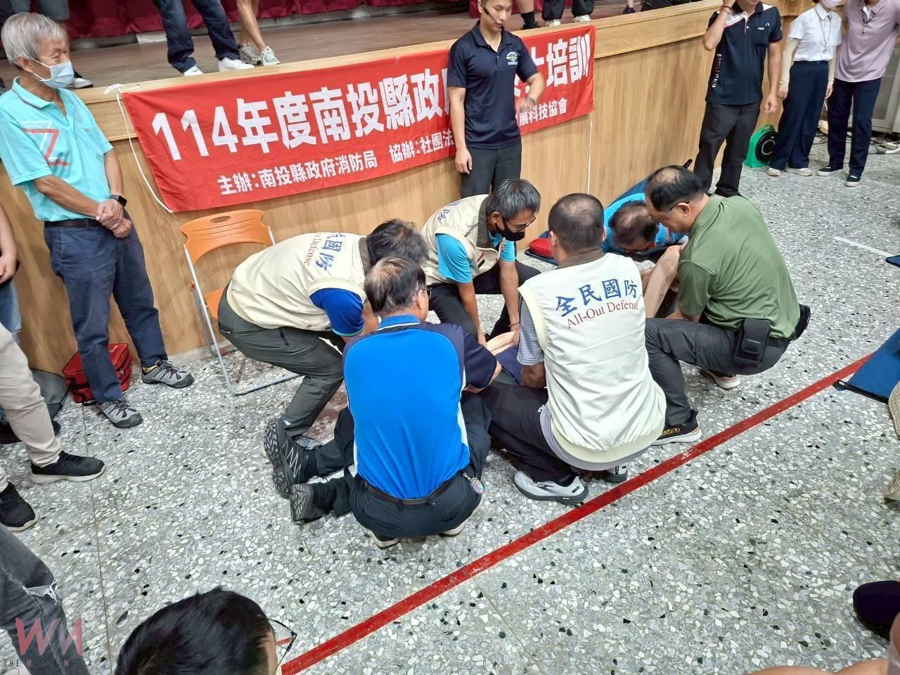 南投縣後備指揮部所屬輔導幹部參與防災士訓練強化防災能量 - https://www.watchmedia01.com