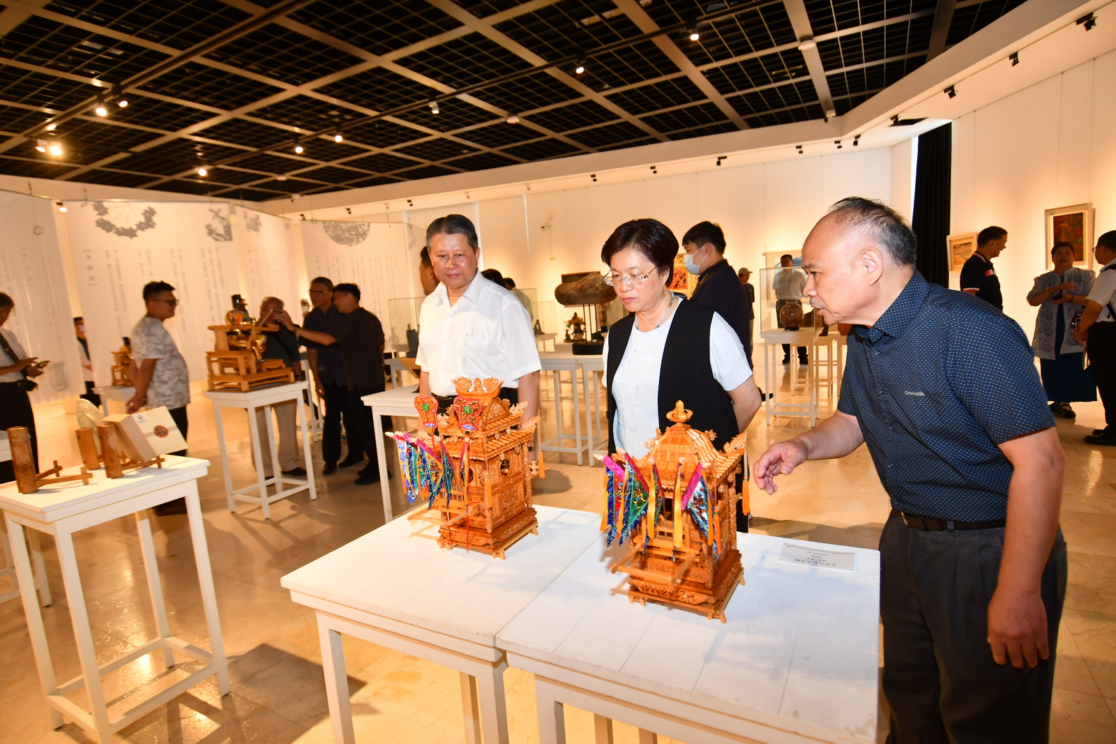 （有影片）／精雕細琢的臺灣工藝　彰化匠師年度大展再現傳統之美 - https://www.watchmedia01.com