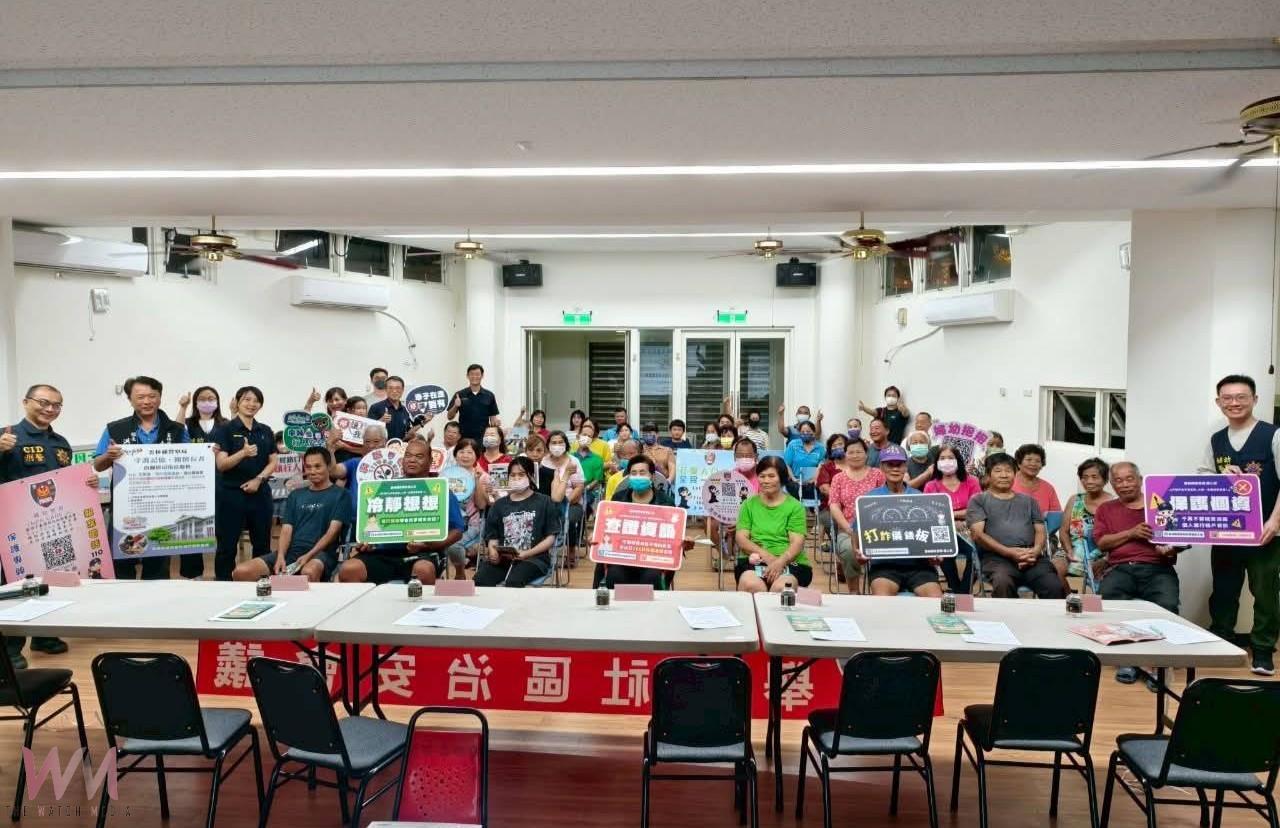 飛沙派出所辦安全講座　三大主題守護社區安心生活 - https://www.watchmedia01.com