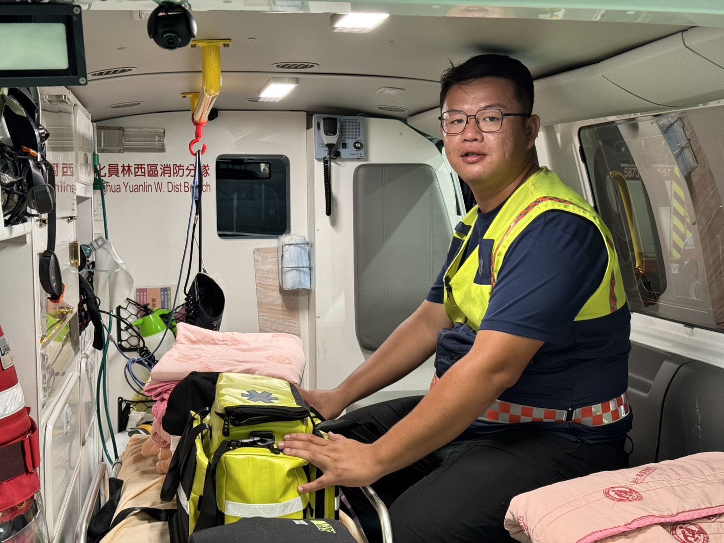 彰化義消張博皓五年救護874次　獲全國救護志工菁英肯定 - https://www.watchmedia01.com