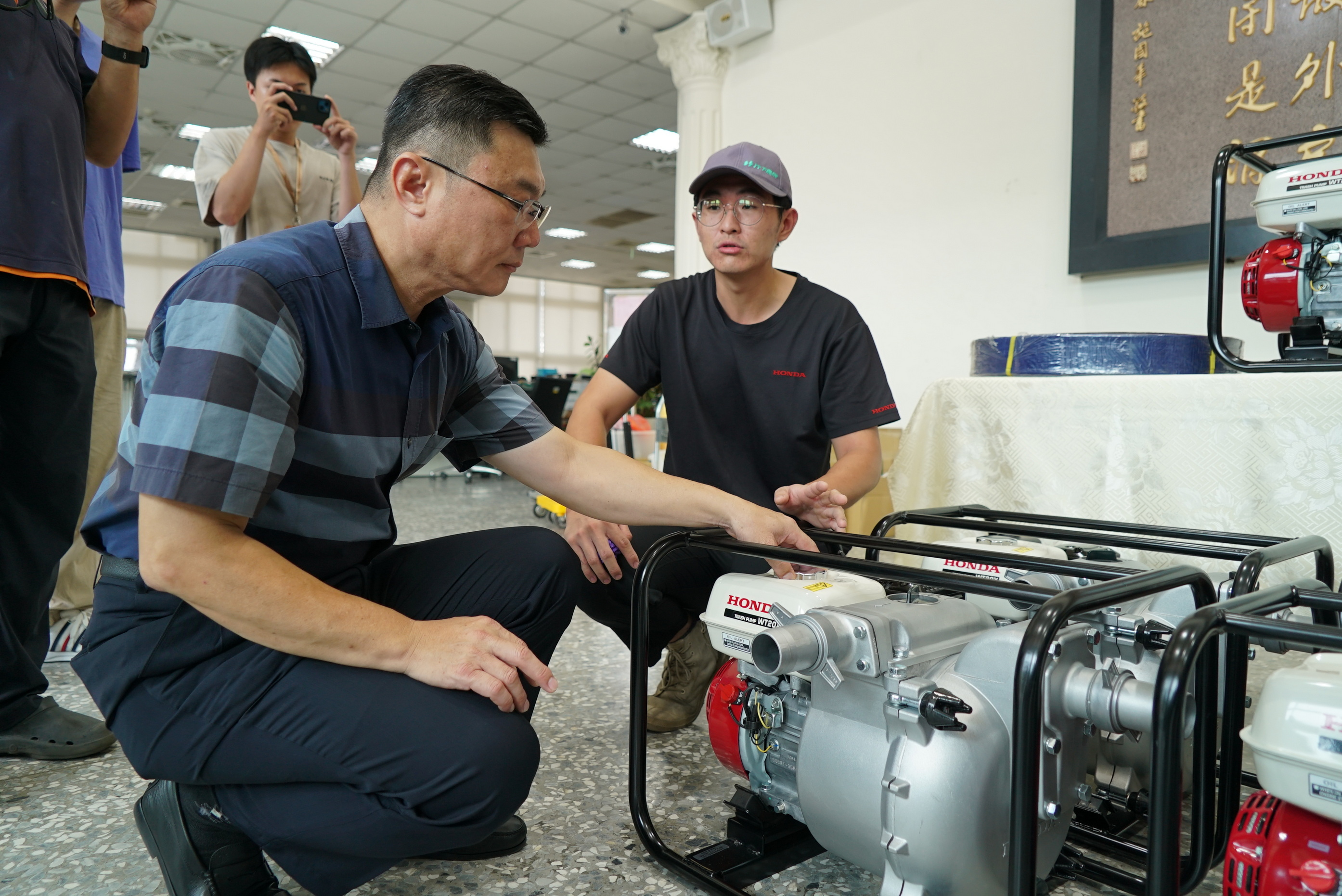 （有影片）／防災好幫手！鹿港文化旅遊發展協會捐5部抽水機到位 - https://www.watchmedia01.com