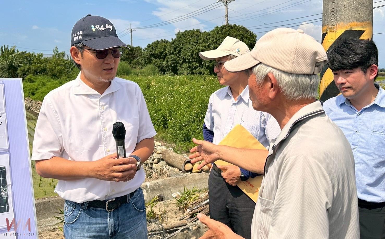 農水路年久失修待解決　劉建國攜手地方推動修繕計畫 - https://www.watchmedia01.com