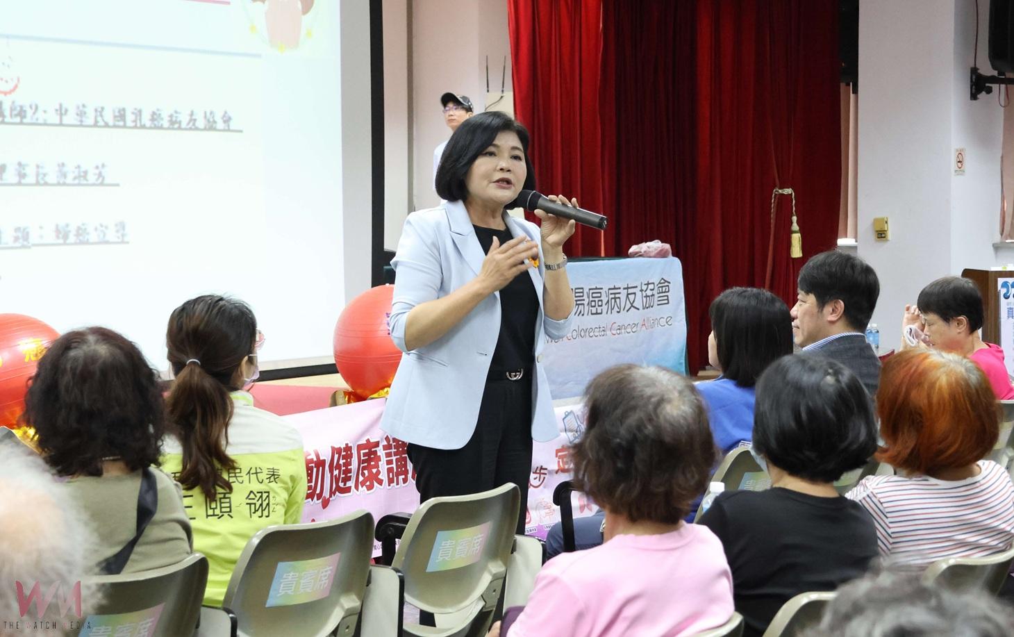 癌症連43年奪命首位　張麗善籲鄉親定期篩檢 - https://www.watchmedia01.com