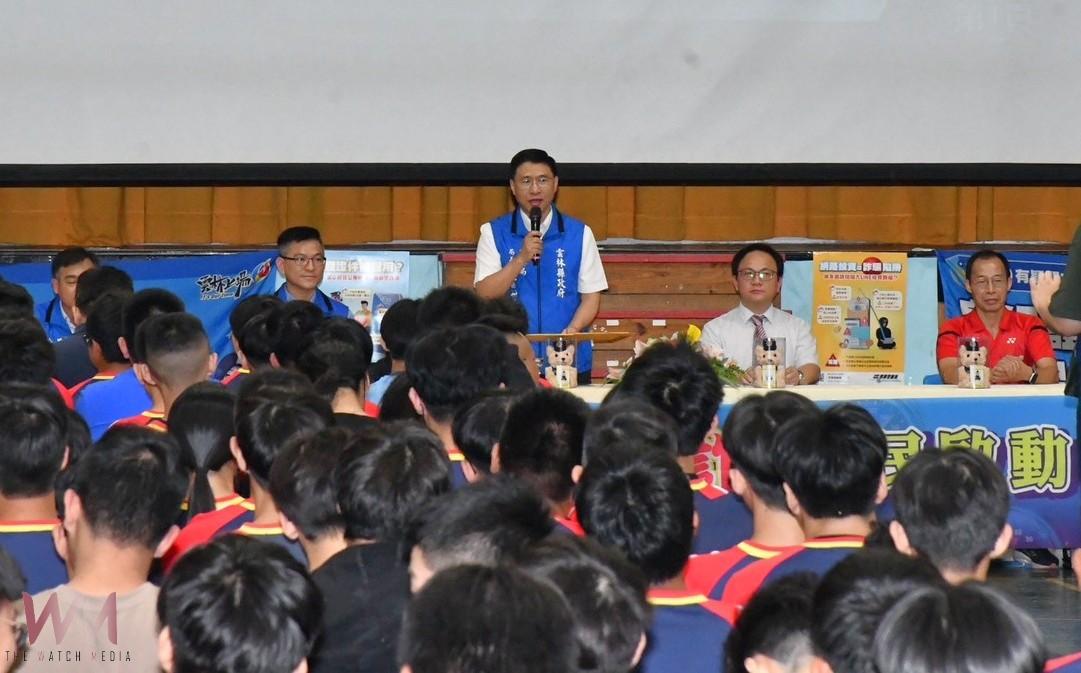（有影片）／雲林警大陣仗走進北港農工　校園宣導識詐守護學生安全 - https://www.watchmedia01.com