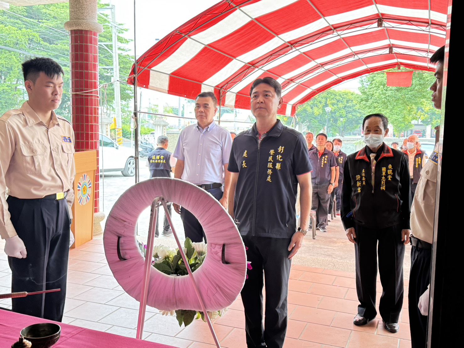 彰化榮服處舉行埔心乘鶴堂祭忠烈祠　緬懷國軍英靈 - https://www.watchmedia01.com