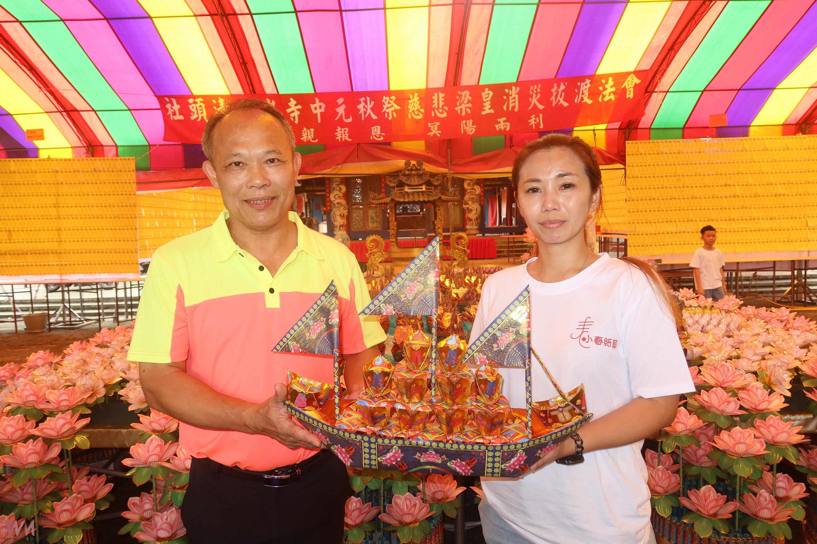 （有影片）／清水岩寺中元法會盛大舉行　信眾花12萬委製法船蓮花超度嬰靈 - https://www.watchmedia01.com