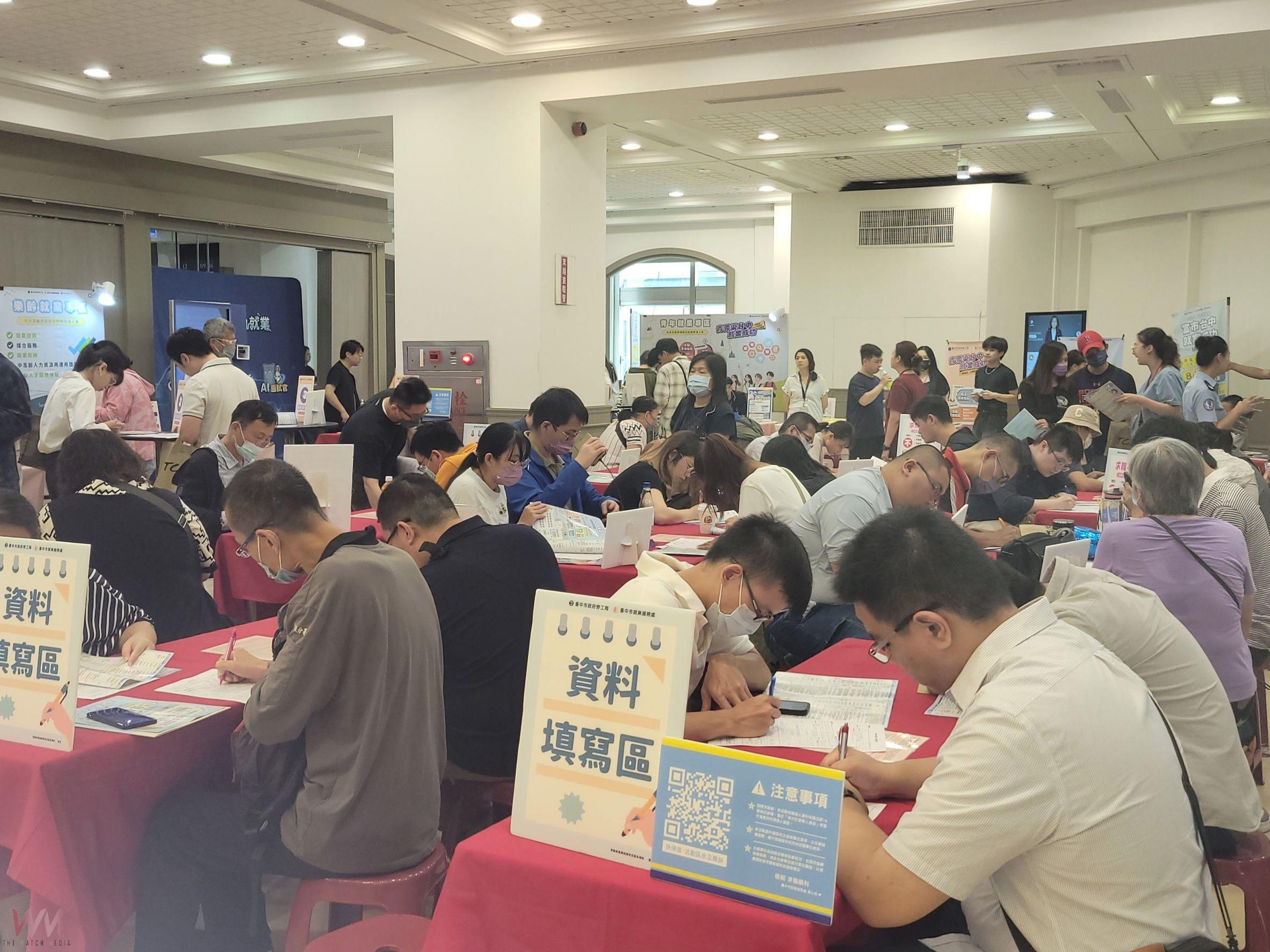 媒合率達6成！中市府暑期最大場就業博覽會開跑　50家企業釋逾3000職缺 - https://www.watchmedia01.com