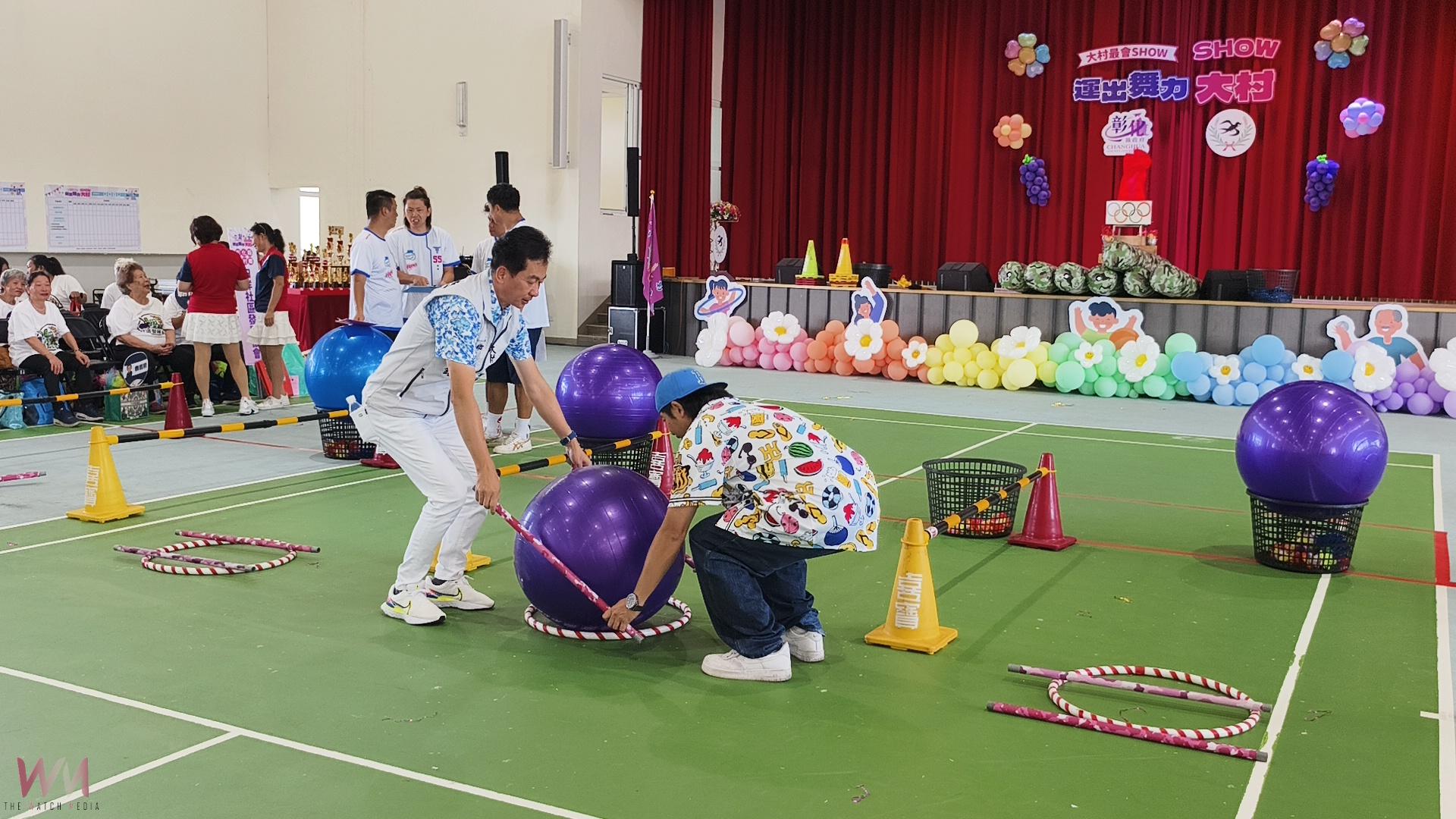 (有影片)/比活力!大村首屆社區運動會熱鬧登場 16村同場較勁展活力 - https://www.watchmedia01.com