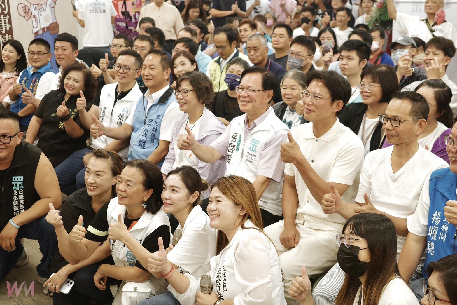 （有影片）／民眾黨彰化黨部開張啦！黨魁黃國昌南下勉勵藍白合作 - https://www.watchmedia01.com