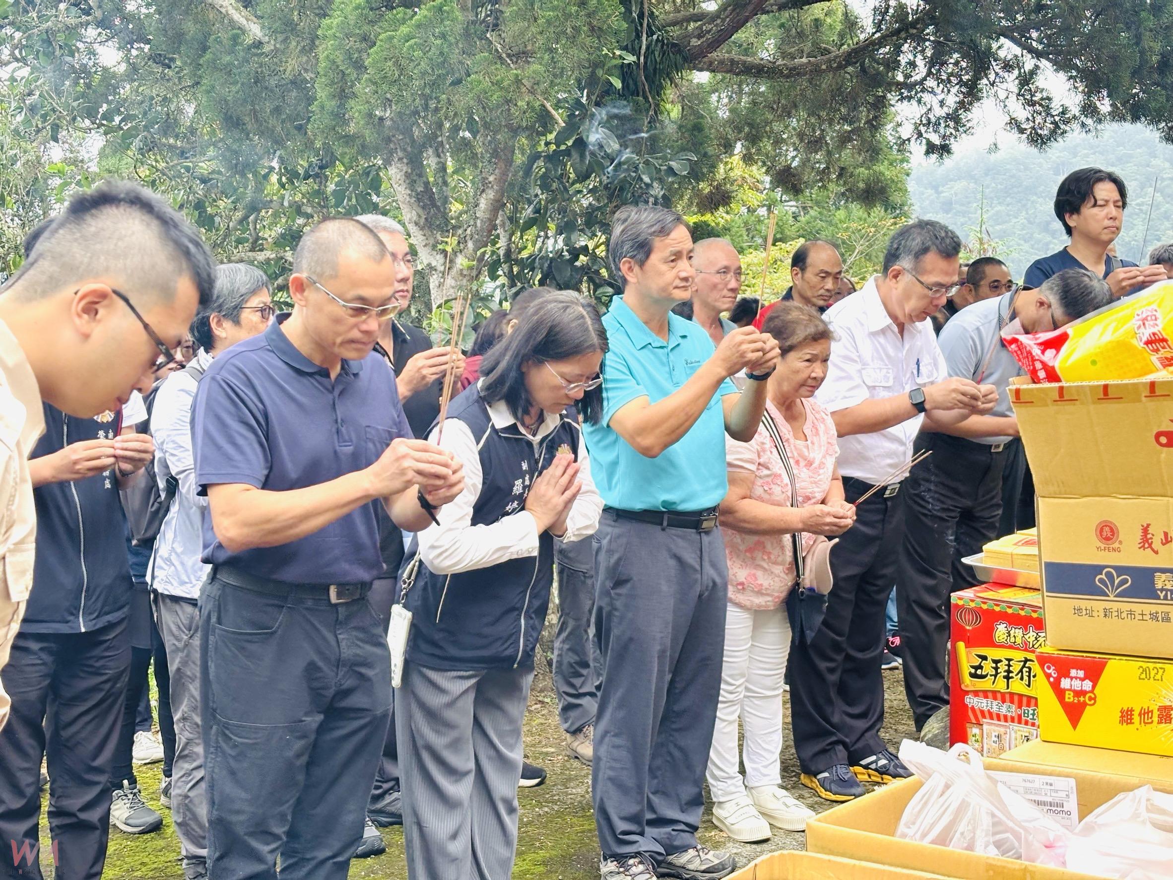 林道血淚鑄繁榮 南投縣榮服處祭奠殉職榮民 - https://www.watchmedia01.com