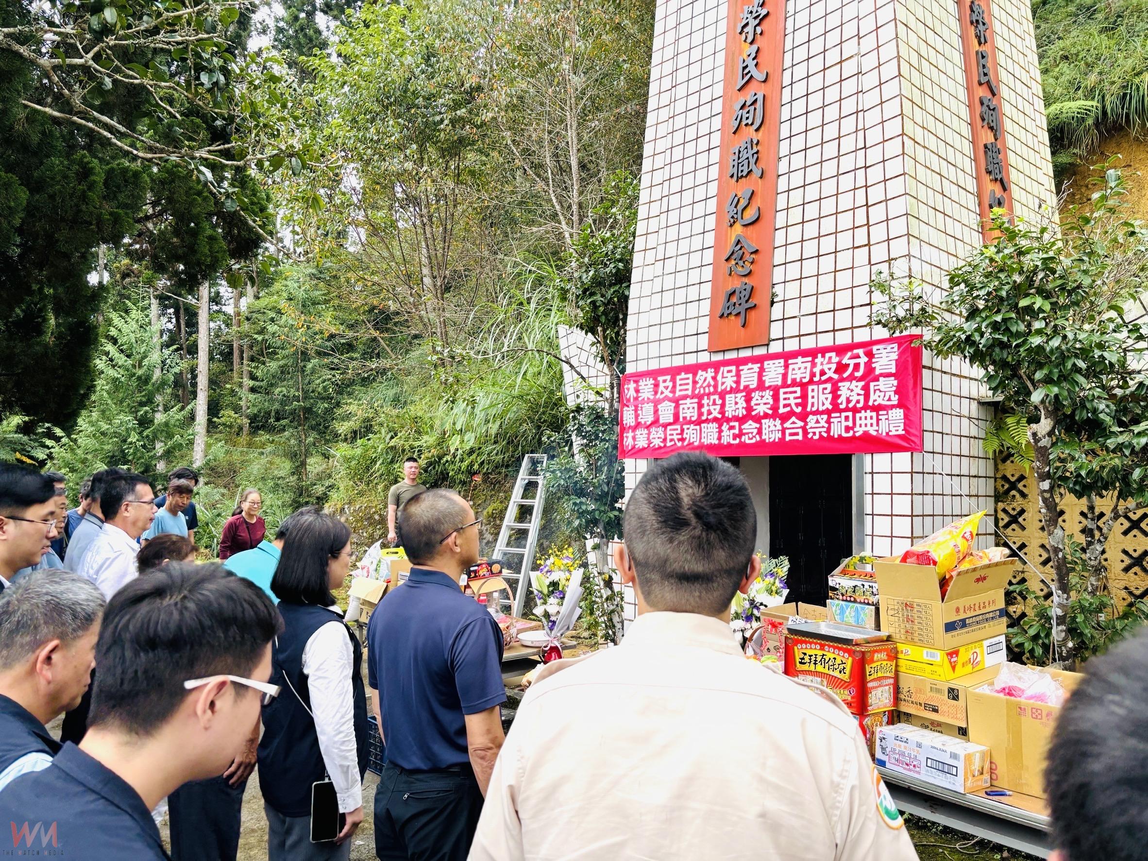 林道血淚鑄繁榮 南投縣榮服處祭奠殉職榮民 - https://www.watchmedia01.com