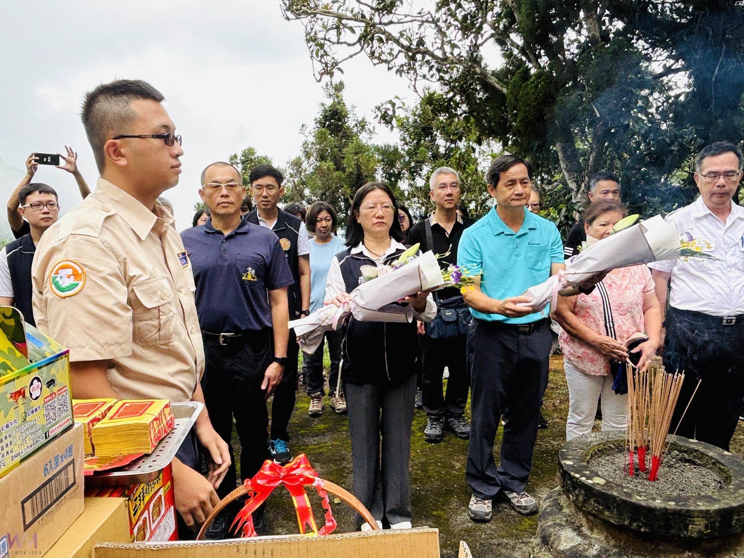林道血淚鑄繁榮 南投縣榮服處祭奠殉職榮民 - https://www.watchmedia01.com