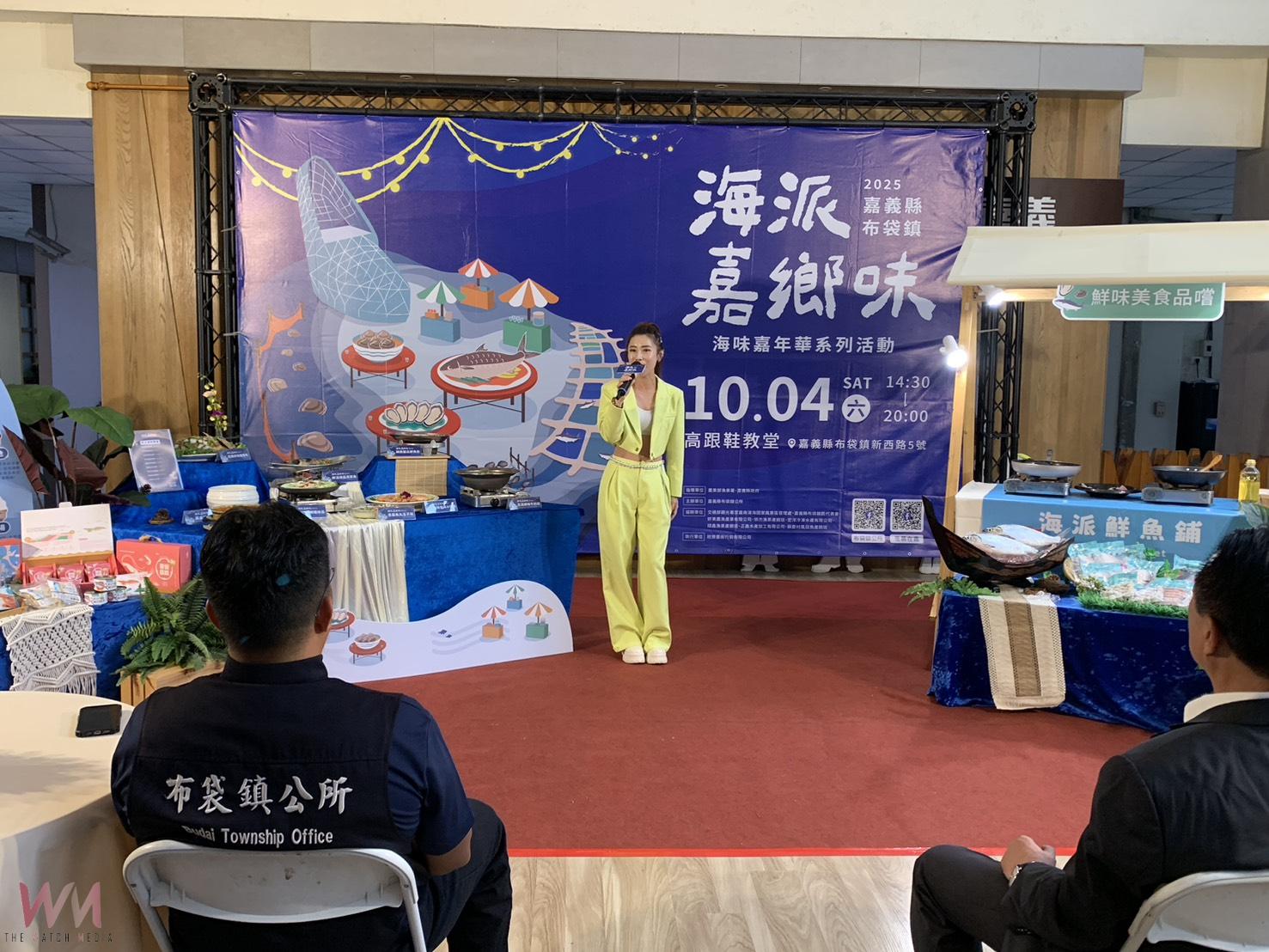 「療癒歌姬」陳怡婷嘹亮的歌聲獻唱「簡單就好」輕鬆而快樂的開場。（圖/記者陳惲朋攝）