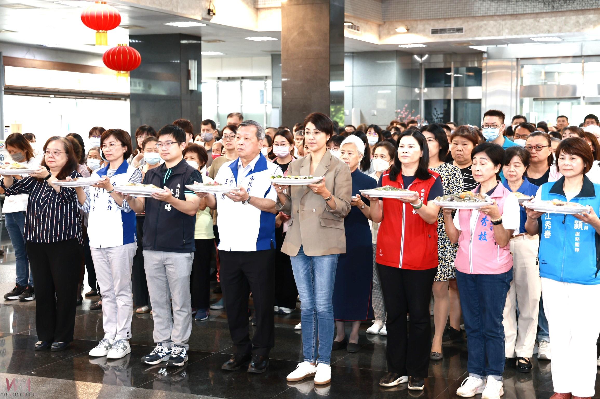 慈濟吉祥月推廣素食護地球 許縣長率縣府同仁響應 - https://www.watchmedia01.com