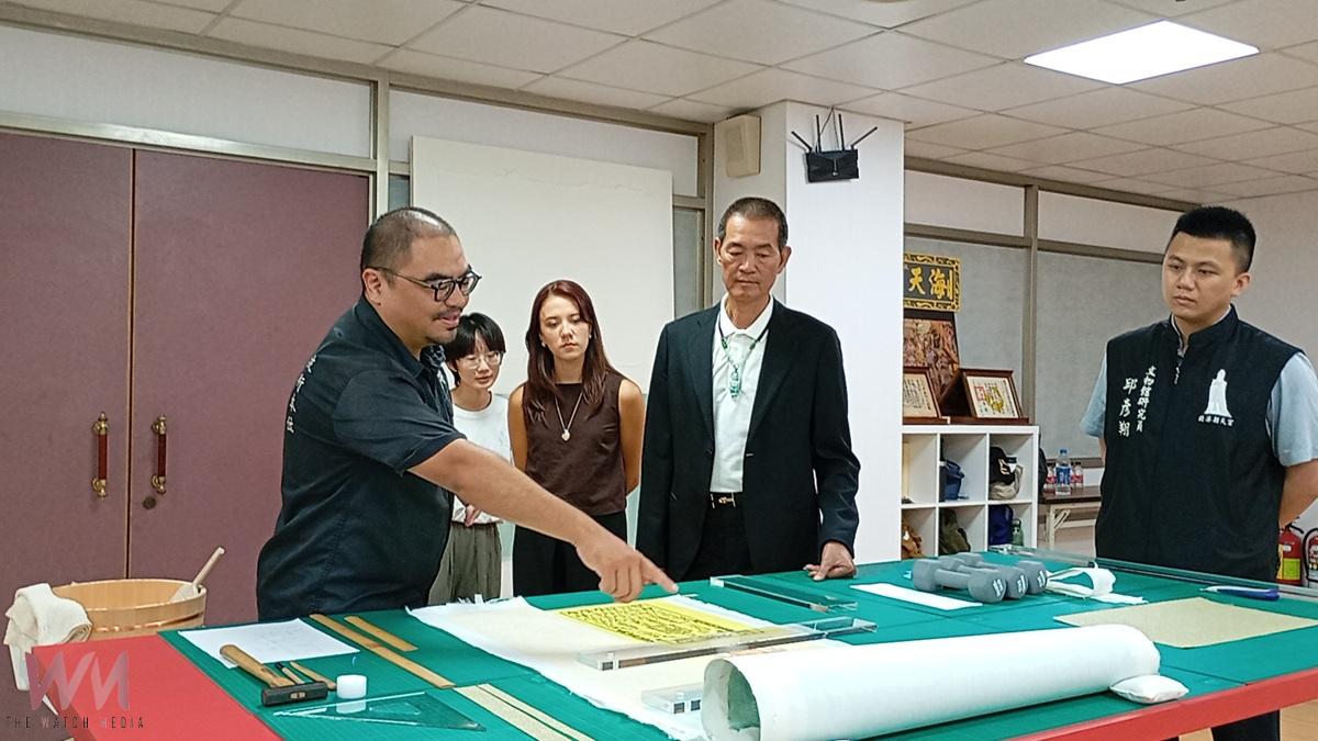 (有影片)/從巴黎到媽祖廟──法國修復師 Anaïs Diez 赴北港朝天宮 展開跨國文物修復交流 - https://www.watchmedia01.com