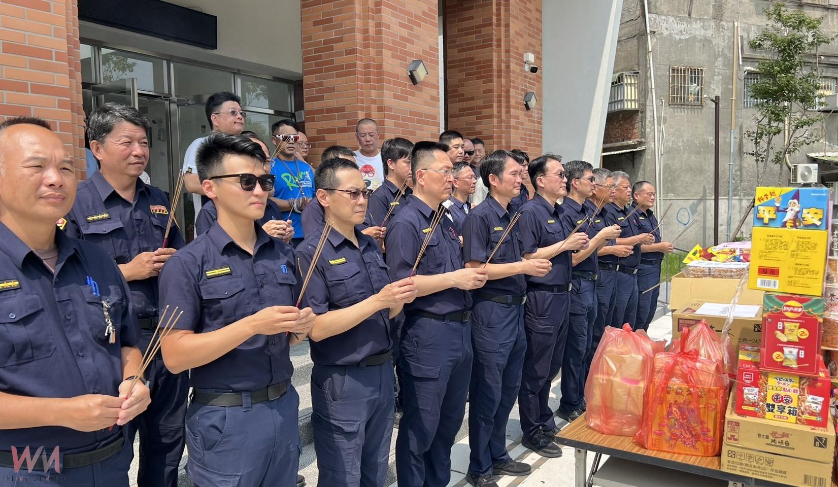 西螺分局新廳舍首辦中元普渡　祈願治安交通平安順遂 - https://www.watchmedia01.com