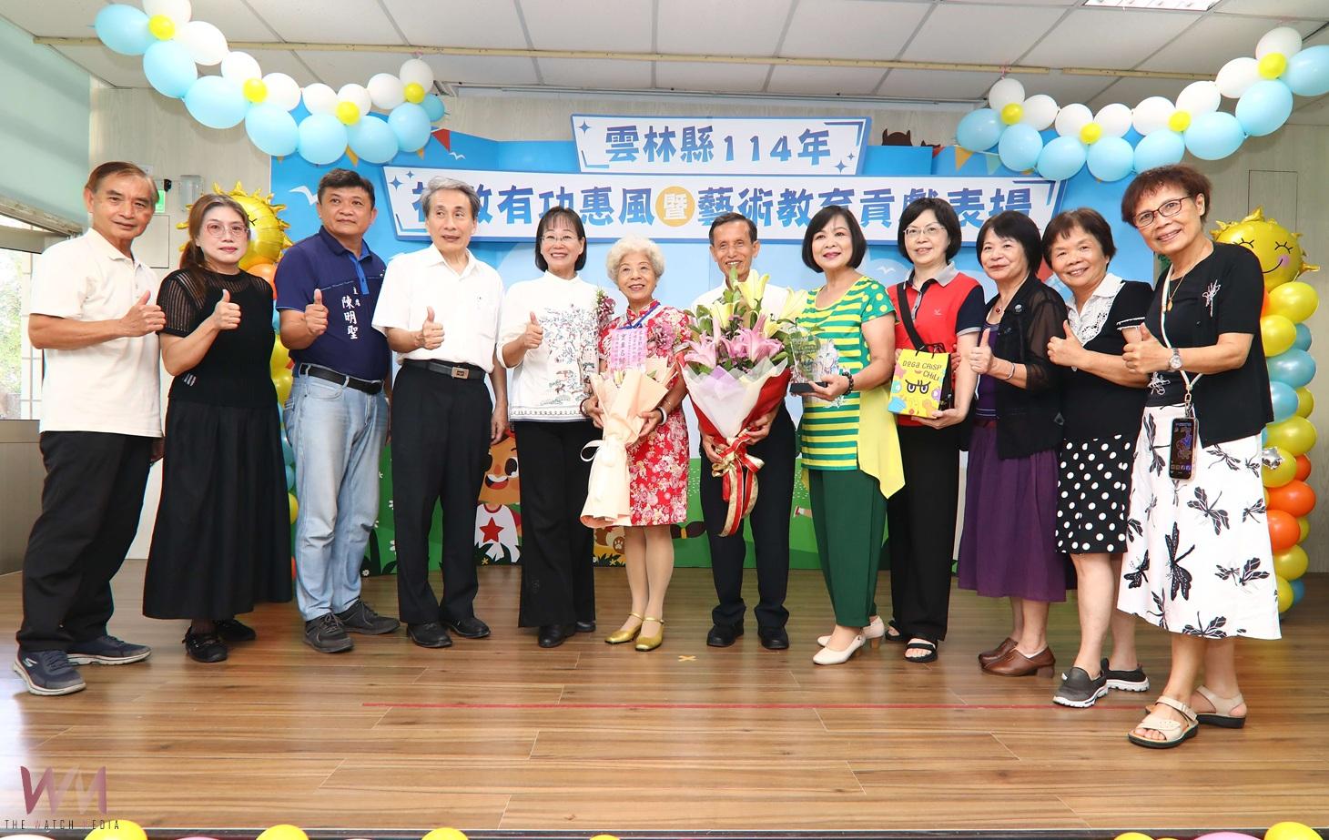 雲林表揚藝術與社教推廣典範　致敬23位推手從學校到社區 - https://www.watchmedia01.com