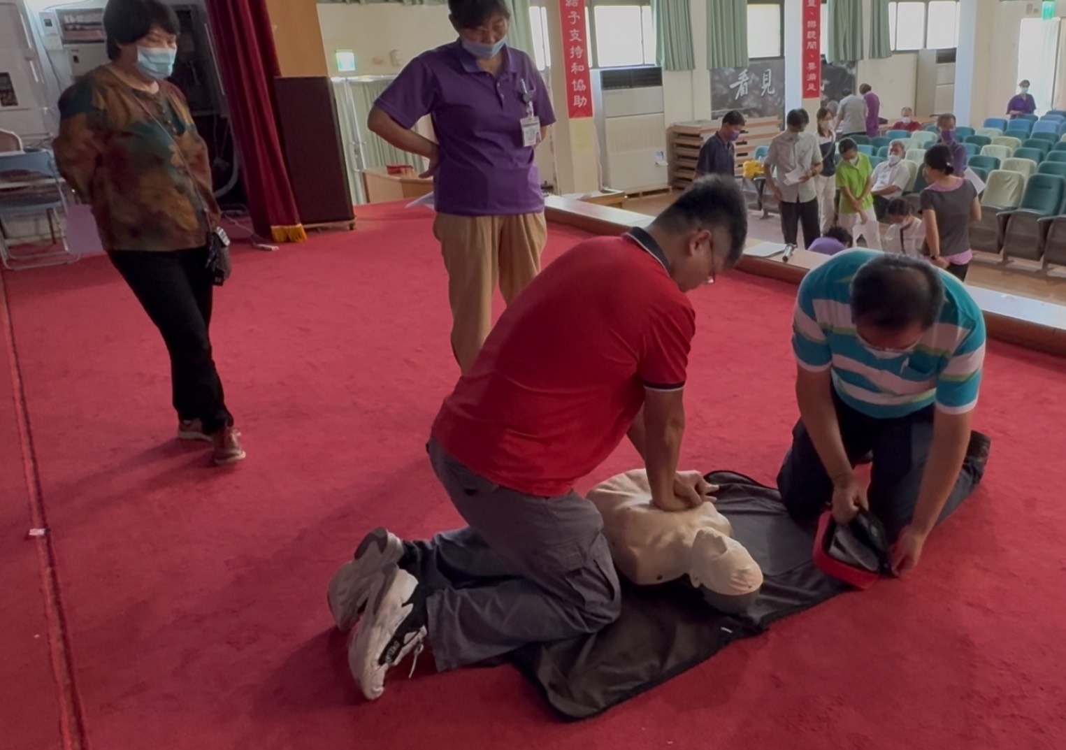 （有影片）／中彰榮家強化急救演練　CPR+AED訓練守護長者生命安全 - https://www.watchmedia01.com